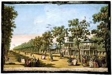 'View of the Grand Walk etc in Vauxhall Gardens taken from the Entrance', London, c1760-Edward Rooker-Giclee Print