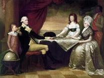 The Washington Family, 1789-1796-Edward Savage-Framed Premier Image Canvas