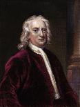 Portrait of Sir Isaac Newton-Edward Scriven-Framed Giclee Print