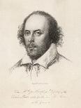 William Shakespeare English Playwright and Poet-Edward Scriven-Art Print