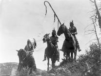 Cheyenne Warriors, 1905, Photogravure by John Andrew and Son (Photogravure)-Edward Sheriff Curtis-Framed Giclee Print