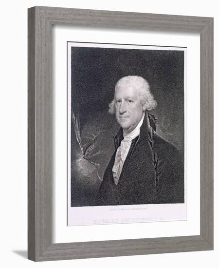 Edward Shippen-Gilbert Stuart-Framed Giclee Print