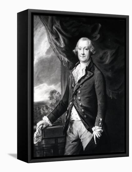 Edward Smith Stanley, 12th Earl of Derby-Thomas Gainsborough-Framed Premier Image Canvas