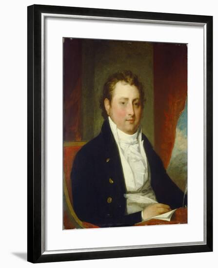 Edward Stow, c.1803-Gilbert Stuart-Framed Giclee Print