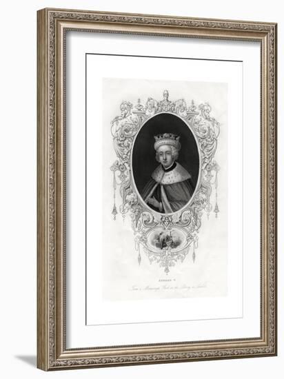 Edward V, King of England, 1860-null-Framed Giclee Print