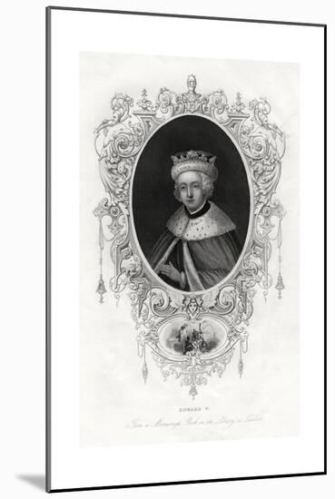 Edward V, King of England, 1860-null-Mounted Giclee Print