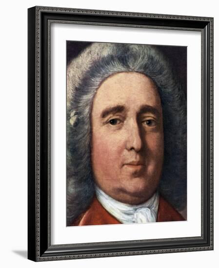 Edward Vernon, English Naval Officer-Thomas Gainsborough-Framed Giclee Print