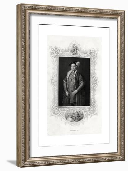 Edward VI, King of England and Ireland, 1860-null-Framed Giclee Print