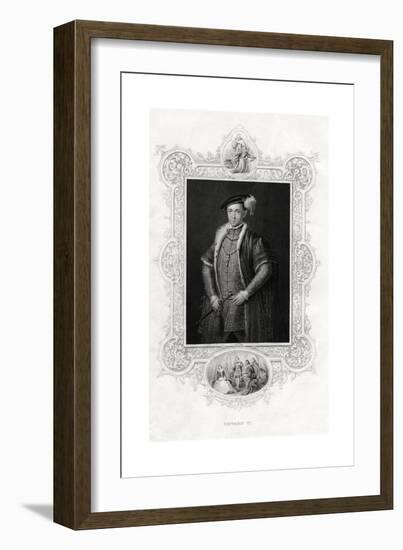 Edward VI, King of England and Ireland, 1860-null-Framed Giclee Print
