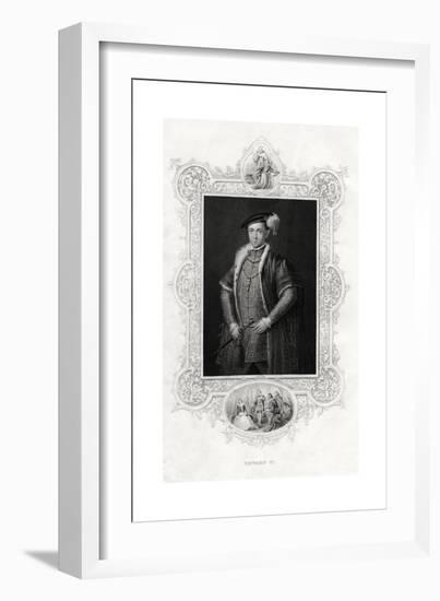 Edward VI, King of England and Ireland, 1860-null-Framed Giclee Print