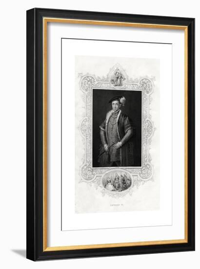 Edward VI, King of England and Ireland, 1860-null-Framed Giclee Print