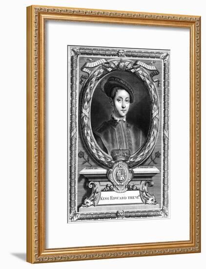 Edward VI, King of England-Edward Lutterell-Framed Giclee Print