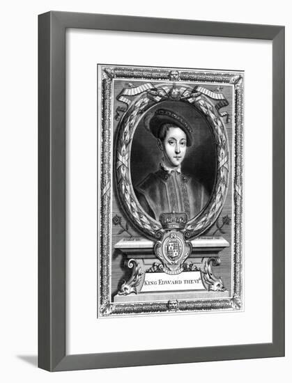 Edward VI, King of England-Edward Lutterell-Framed Giclee Print