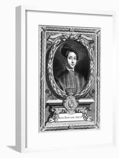 Edward VI, King of England-Edward Lutterell-Framed Giclee Print