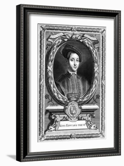 Edward VI, King of England-Edward Lutterell-Framed Giclee Print