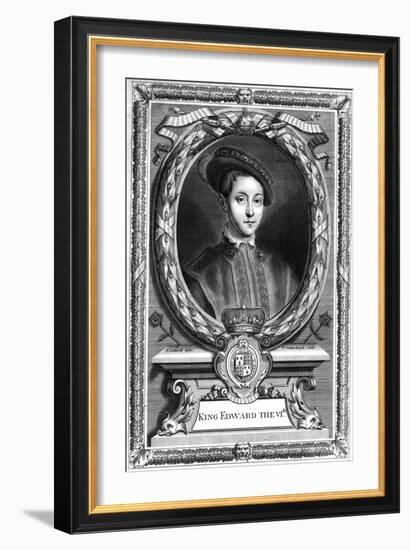 Edward VI, King of England-Edward Lutterell-Framed Giclee Print