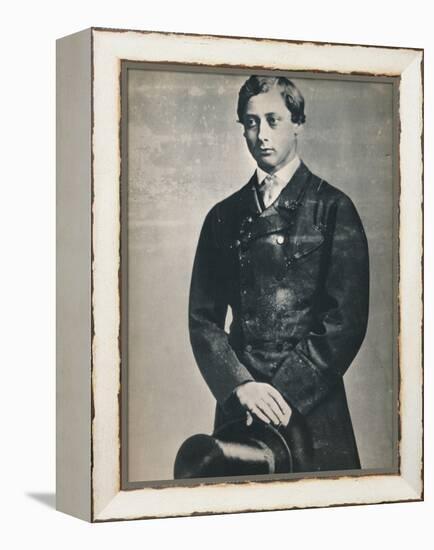 'Edward VII as Prince of Wales, New York,1860', 1860, (1939)-Mathew Brady-Framed Premier Image Canvas