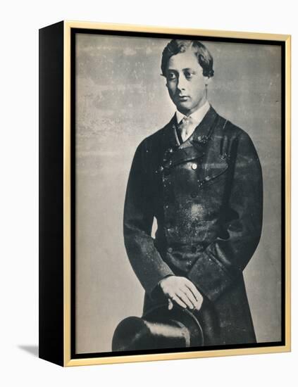 'Edward VII as Prince of Wales, New York,1860', 1860, (1939)-Mathew Brady-Framed Premier Image Canvas