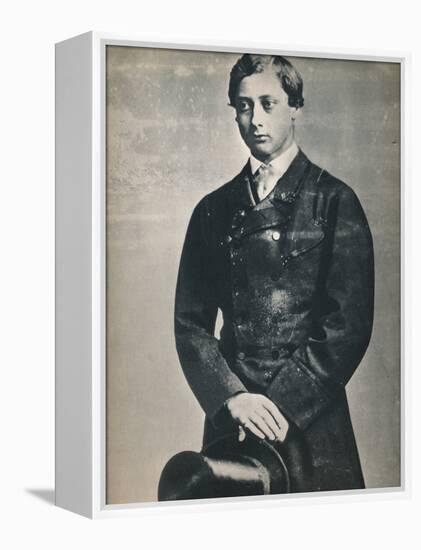 'Edward VII as Prince of Wales, New York,1860', 1860, (1939)-Mathew Brady-Framed Premier Image Canvas