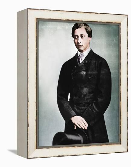 'Edward VII as Prince of Wales, New York,1860', 1860, (1939)-Mathew Brady-Framed Premier Image Canvas