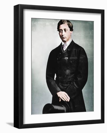'Edward VII as Prince of Wales, New York,1860', 1860, (1939)-Mathew Brady-Framed Photographic Print