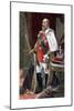 Edward VII in Full Coronation Robes, 1902-Samuel Begg-Mounted Giclee Print