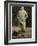 Edward VII Stands Regally with His French Bulldog-null-Framed Photographic Print