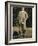 Edward VII Stands Regally with His French Bulldog-null-Framed Photographic Print