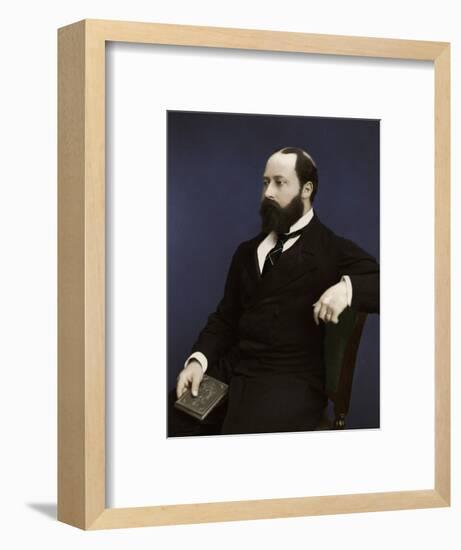 Edward VII (then Prince of Wales), 1876-Unknown-Framed Photographic Print