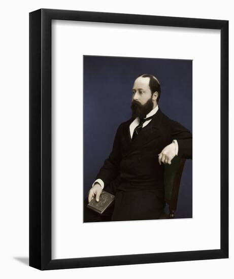 Edward VII (then Prince of Wales), 1876-Unknown-Framed Photographic Print