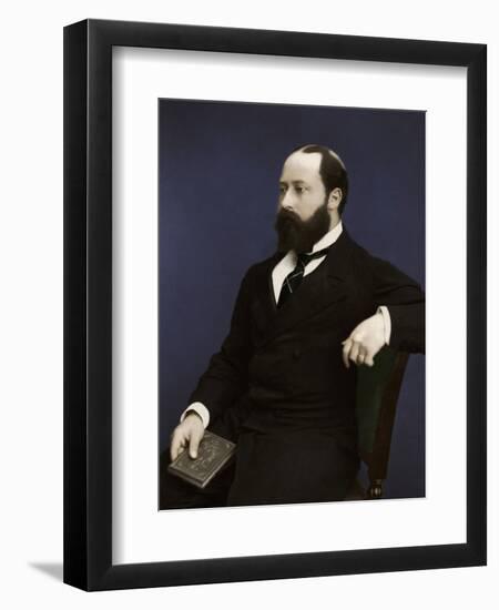 Edward VII (then Prince of Wales), 1876-Unknown-Framed Photographic Print