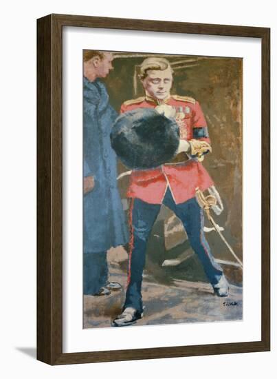 Edward VIII (1894-1972) as a Welsh Guard-Walter Richard Sickert-Framed Giclee Print