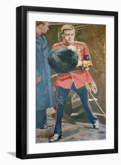 Edward VIII (1894-1972) as a Welsh Guard-Walter Richard Sickert-Framed Giclee Print