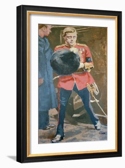Edward VIII (1894-1972) as a Welsh Guard-Walter Richard Sickert-Framed Giclee Print
