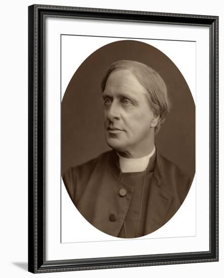 Edward White Benson, Lord Bishop of Truro, 1880-Lock & Whitfield-Framed Photographic Print