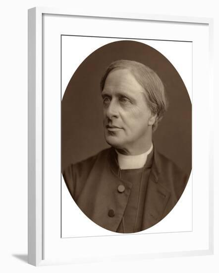 Edward White Benson, Lord Bishop of Truro, 1880-Lock & Whitfield-Framed Photographic Print