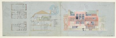 Design Sketches for Japanese Style Interior Decor, 1875-Edward William Godwin-Mounted Giclee Print