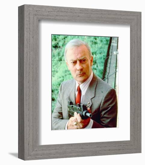 Edward Woodward - The Equalizer-null-Framed Photo