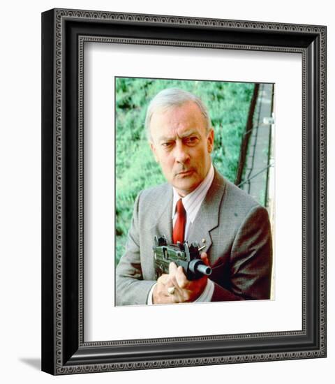 Edward Woodward - The Equalizer-null-Framed Photo