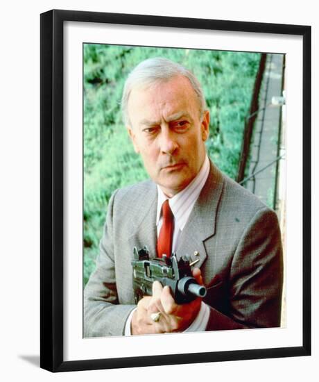 Edward Woodward - The Equalizer-null-Framed Photo