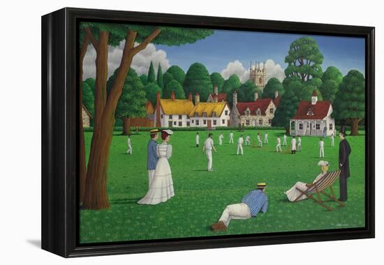 Edwardian Cricket, 1986 (Acrylic on Canvas)-Larry Smart-Framed Premier Image Canvas