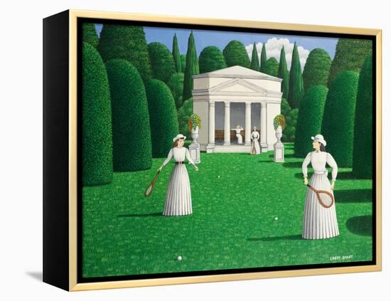 Edwardian Ladies Playing Tennis, 1978-Larry Smart-Framed Premier Image Canvas