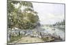 Edwardian Summer, Henley Regatta, c.1908-John Sutton-Mounted Giclee Print