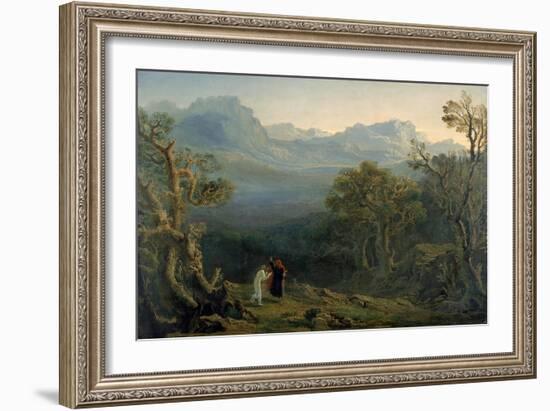 Edwin and Angelina, 1816-John Martin-Framed Giclee Print