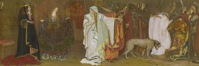 King Lear, Act 1 Scene 1-Edwin Austin Abbey-Art Print