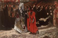 Baron Von Steuben Drilling Troops at Valley Forge-Edwin Austin Abbey-Giclee Print