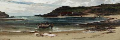 Beach and Cliffs, 19th Century-Edwin Ellis-Premium Giclee Print