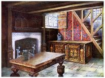 Oak Double Hutch, 1910-Edwin Foley-Giclee Print