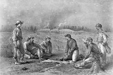 Battle of Cold Harbor, Virginia, American Civil War, 3 June 1864-Edwin Forbes-Framed Giclee Print