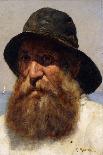 Portrait of a Fisherman-Edwin Harris-Framed Giclee Print